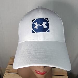 Under Armour White "Golf" Ball Cap - Size M/L